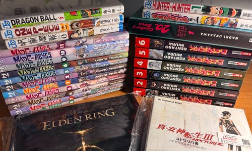 Lotto manga made abyss - manga, in